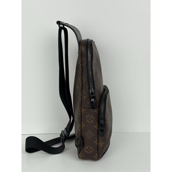 LOUIS VUITTON Monogram Macaser Avenue Sling Bag Men's - Picture 3 of 13